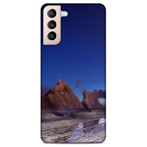 Lopard Samsung Galaxy S21 Plus Uyumlu Kılıf Gece'S (14) Lansman Kılıf Parliement Mavi