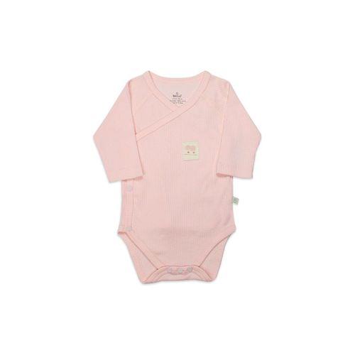 Bistyle Bistyle Organic Modal Flying Balloons Kruvaze Uzun Kol Body BS17121 Pembe