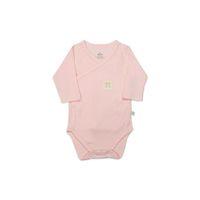Bistyle Bistyle Organic Modal Flying Balloons Kruvaze Uzun Kol Body BS17121 Pembe
