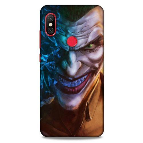 Xiaomi Redmi Note 6 Pro Uyumlu Kılıf Joker (27) Tasarımlı Kılıf Bebek mavisi
