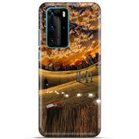 Lopard Huawei P40 Pro Uyumlu Kılıf Manipülasyon ☻ (24) Darbe Emici Kılıf Desenli