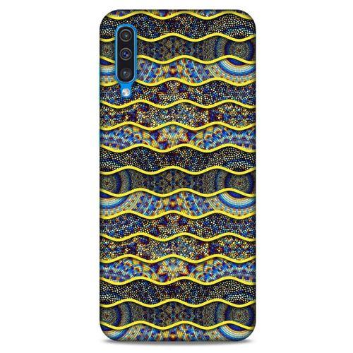 Samsung Galaxy A30s Kılıf Baskılı Özel Seri Taşlı (39) Liquid Crystal Kılıf