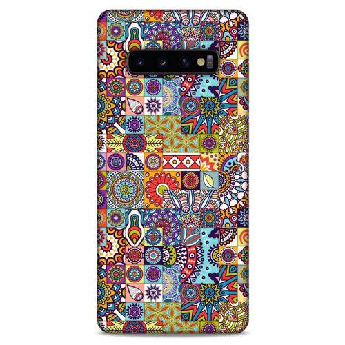 Ethnic Culture (25) Samsung Galaxy S10 Plus Kılıf Silikon Kapak Desenli