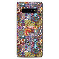 Ethnic Culture (25) Samsung Galaxy S10 Plus Kılıf Silikon Kapak Desenli