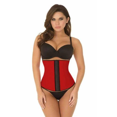 Kırmızı Mı 9161 Terletici Agraflı Bel Korse