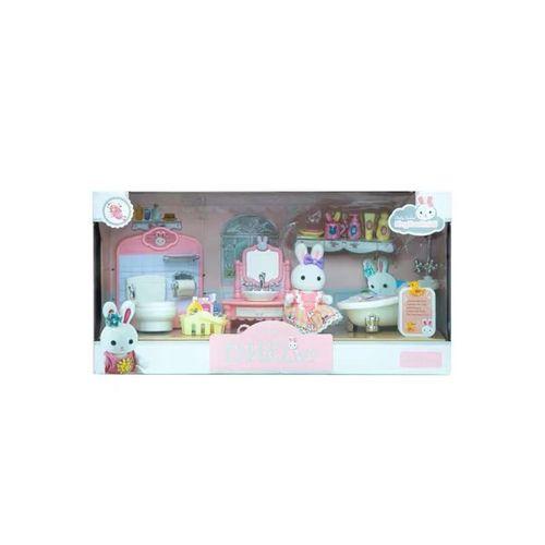 BY DREAMY MİNİ TAVŞAN BÜYÜK BANYO OYUN SETİ-MGA