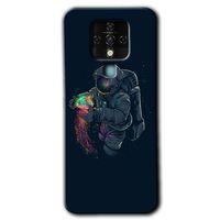 Tecno Camon 16 HD Baskılı Kılıf + 9D Tam Ekran Koruyucu - Astronot Kıyafeti