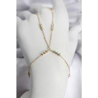 316L Çelik Top Zincirli Gold Renk Kadın Şahmeran