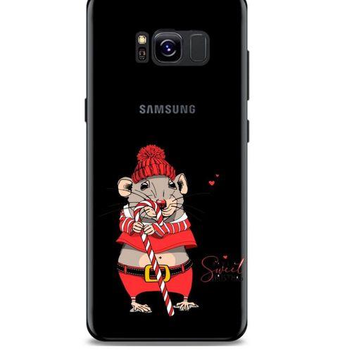 Zoologix (89) Samsung Galaxy S7 Edge Şeffaf Kılıf Silikon Desenli