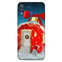Samsung Galaxy M20 Kılıf Snowix (15) Antişok Kılıf Alev Kırmızı