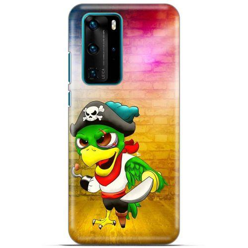 Lopard Huawei P40 Pro Uyumlu Kılıf GameX (28) Arka Kapak Korsan Papağan