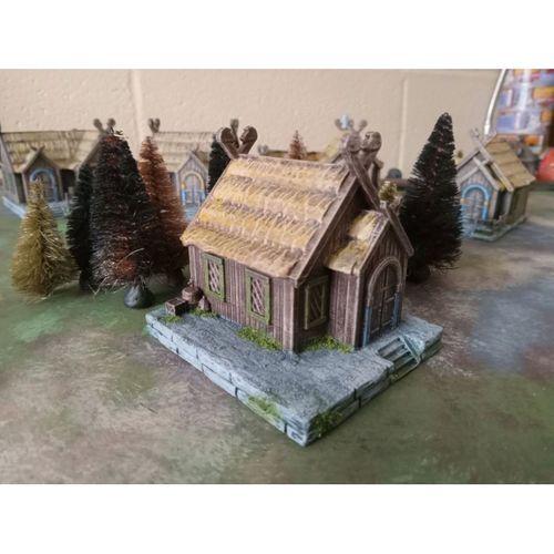 Rohan Houses Edoras 10mm Ölçek – 6911445
