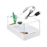 Sobo Cam Kaplumbağa Bahçesi Filtre-Lambalı 60x35x25