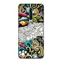 Oppo Reno 2Z Kılıf Kimya Doodle Arka Kapak Silikon Koruma Full Koruyucu