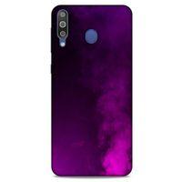 Samsung Galaxy M30 Uyumlu Kılıf Mor Delisi (5) Koruma Kabı Duman