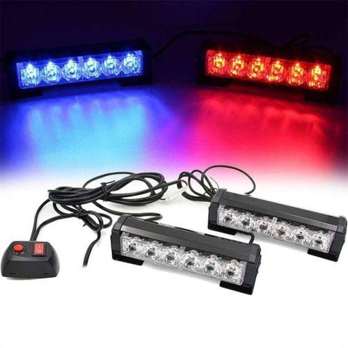 Space Flaşlı İkaz Lambası Kırmızı/Mavi / Lapa195