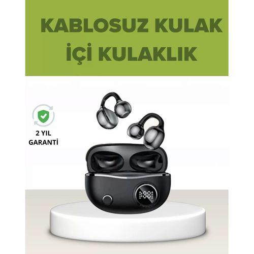 Açık Kulak Tasarımlı Bluetooth 5.4 Kablosuz Kulaklık – Uzun Pil Ömrü