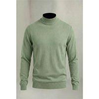 Fincher Yarım Balıkçı Fit Kalıp Boğazlı Erkek Kazak - Yeşil