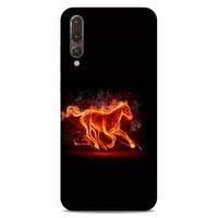 Lopard Huawei P20 Pro Uyumlu Kılıf FireX (28) Arka Kapak Ateşli At