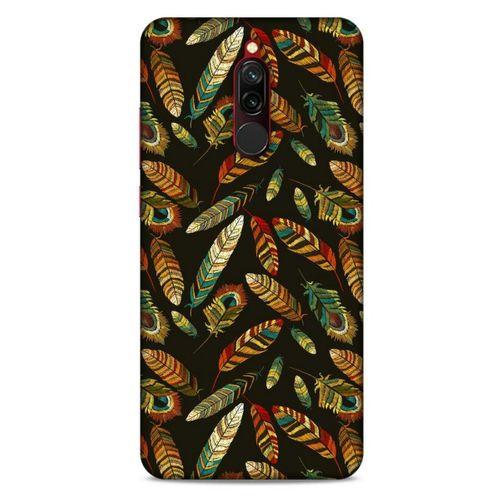Xiaomi Redmi 8 Kılıf Desenli Özel Seri Tüyler (9) Kılıf