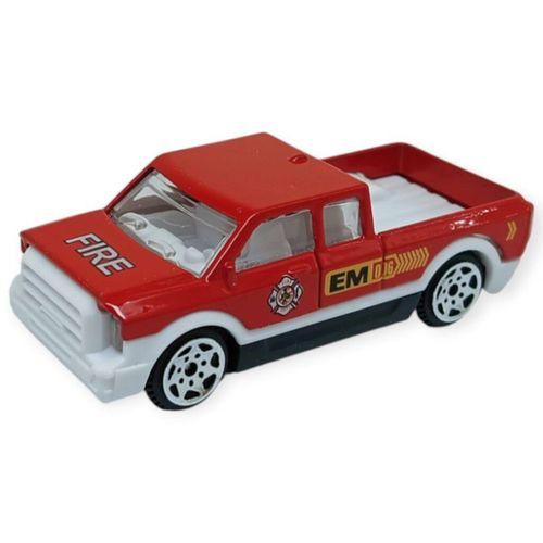 İş Araçları Serisi - İtfaiye Araç Seti 5 Parça 7 cm - TH733