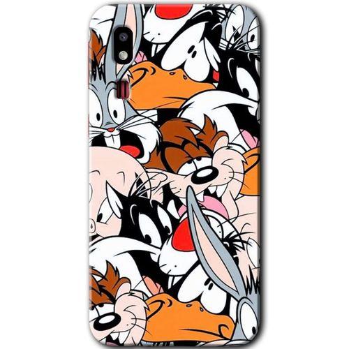 Galaxy A2 Core Kılıf HD Desen Baskılı Arka Kapak - Karakterler