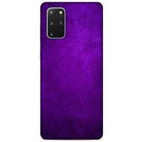 Samsung Galaxy S20 Plus Uyumlu Kılıf Mor Delisi (2) Kabı Noktalı