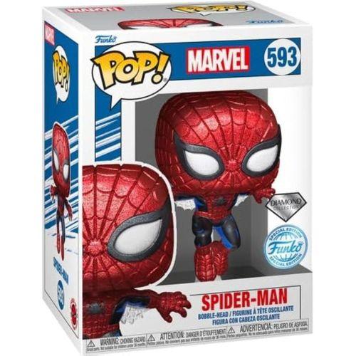 Funko Pop Marvel Spider-Man Diamond Collection Bobble-Head 593