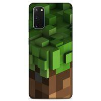 Lopard Samsung Galaxy S20 Uyumlu Kılıf PiXel (30) Silicone Case Block