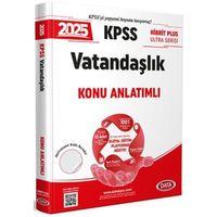 2025 KPSS Vatandaşlık Hibrit Plus Ultra Serisi Konu Anlatımlı Data Yayınları