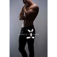 Reflektörlü (karanlıkta Yansıyan) Erkek  Bacak Harness, Şık Parti Aksesuarı - Brfm51