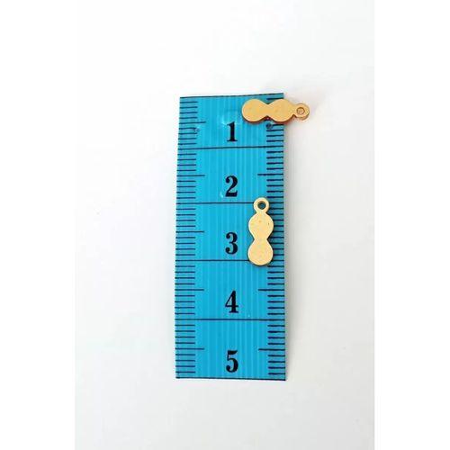 Oya Abiye Bileklik Kolye Pleksi Metalik Plastik Pul Altın Renk 8 gram 100 adet - BNC492