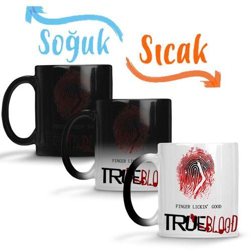 True Blood Sihirli Kupa Bardak Porselen