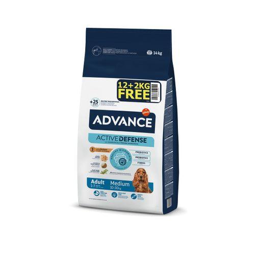 Advance Dog Medıum Adult 12+2 Bonus Paket