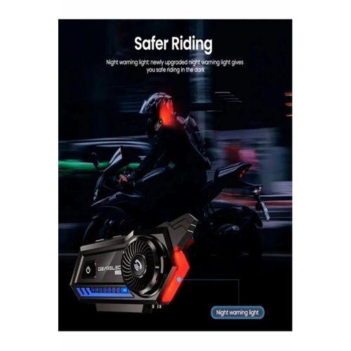 Bt57 Motosiklet Kask Kulaklık Intercom Işıklı Motorsiklet Interkom