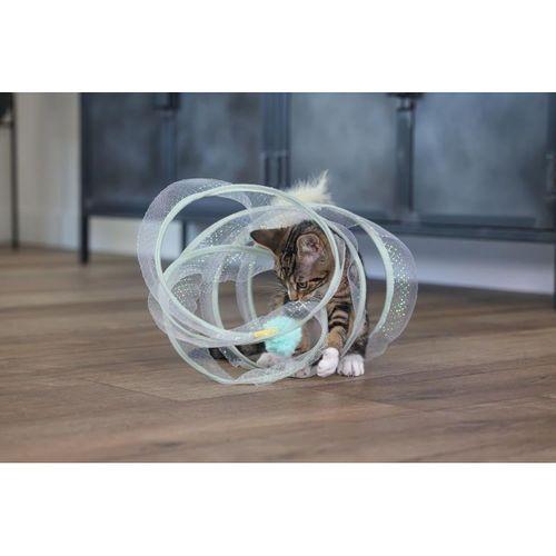 Beeztees Yavru Kedi Tüneli, Spiral Şeklinde, 60x25x25cm