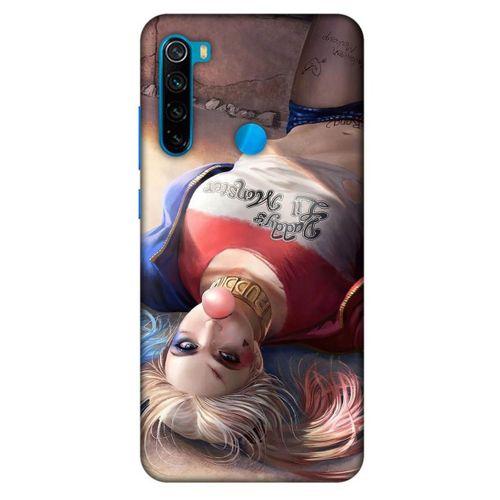 Xiaomi Redmi Note 8 Uyumlu Kılıf Harley Quinn (2) Kabı Kahve