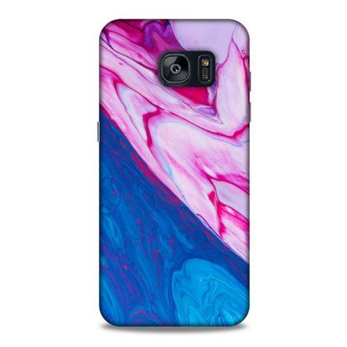 Samsung Galaxy S7 Edge Uyumlu Kılıf Pembe Delisi (14) Lansman Kılıf Mermer