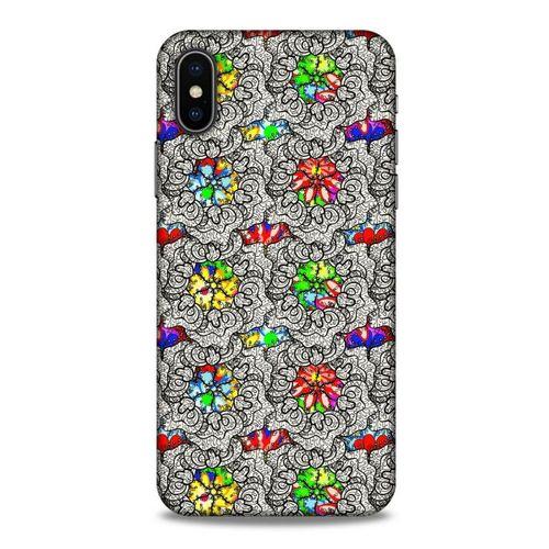 Graffitix (16) Desenli Silikon Kapak Apple iPhone XS Kılıf