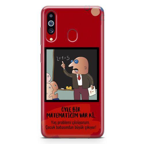 Samsung Galaxy A20s Kılıf Caps Matematik Arka Kapak Koruma Desenli Full Koruyucu