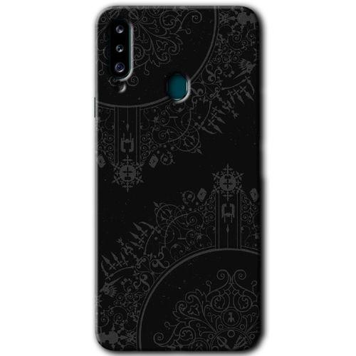 Samsung Galaxy A20s Kılıf Baskılı Kapak - Kaplumbağa Avcısı + 5D Tam Kaplayan Cam