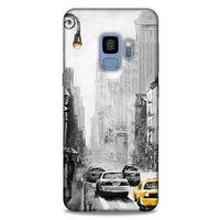 Cityx (2) Samsung Galaxy S9 Kılıf Silikon Kapak Desenli