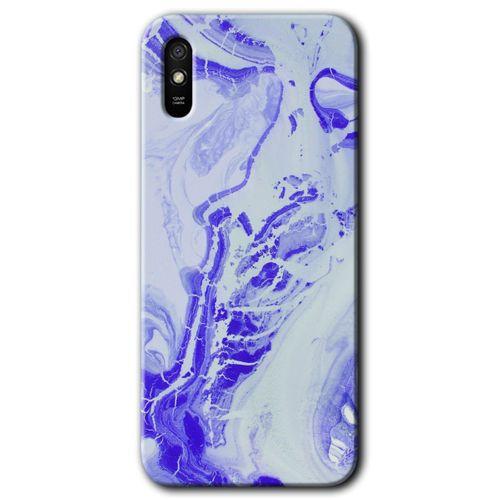Redmi 9A Kılıf HD Desen Baskılı Arka Kapak - Cranny Liquid Wall