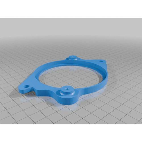 11th Civic Center Hoparlör 3,5 inç Adaptör Braketi 3D Baskı (Bu ürün Sadece Plastik parçadır - Almadan Önce Soru Sorabilirsiniz)