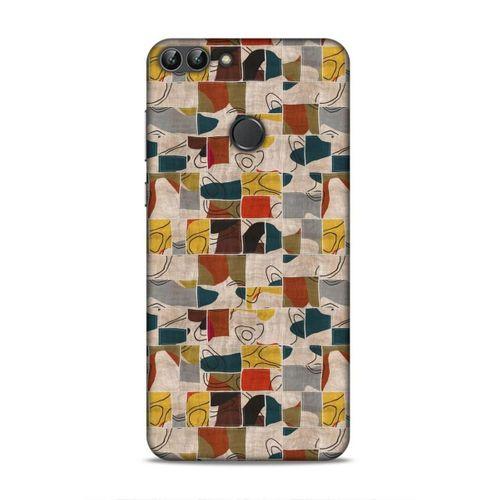 Huawei Psmart Uyumlu Kılıf Romans (9) Kılıf Sarı Lacivert