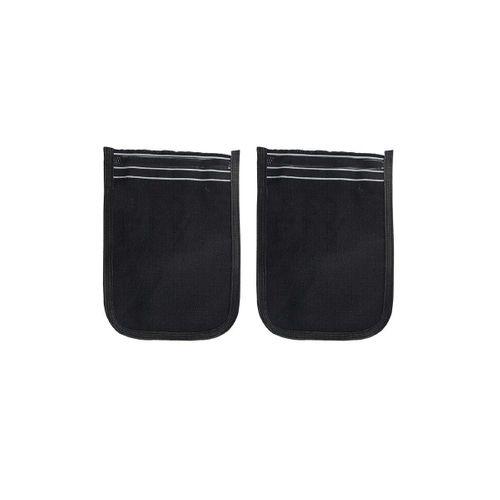 2 Adet Osmanlı Kalın Siyah Banyo Hamam Kesesi 25x17 Cm