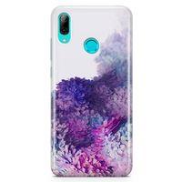 Huawei Y9 2019 Kılıf Galaxy Wall Arka Kapak Koruma Desenli Full Koruyucu