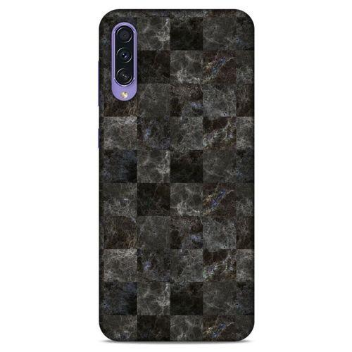 Mermer Desenli (47) Tema Crystal Flex Kılıf Zeytin Samsung Galaxy A50s Kılıf