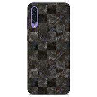 Mermer Desenli (47) Tema Crystal Flex Kılıf Zeytin Samsung Galaxy A50s Kılıf