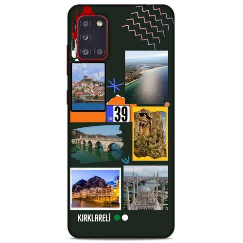 Lopard Samsung Galaxy A31 Uyumlu Kılıf Şehirli ※ (39) Kırklareli Liquid Crystal Kılıf